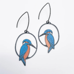 Azure Kingfisher Earrings