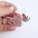 Banksia Flower Earrings - Image 2