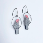 Gang Gang Cockatoo Earrings