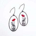 Poppy Vase Earrings