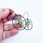 Wattle Flower Earrings - Image 2