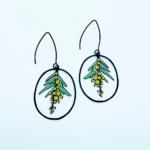 Wattle Flower Earrings