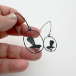 Willy Wagtail Earrings - Image 2