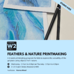 STUDIO KIDS: Feathers & Nature Printmaking