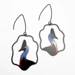 Cassowary Earrings