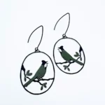 Eastern Whipbird Earrings