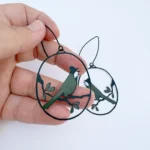 Eastern Whipbird Earrings - Image 2