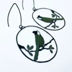 Eastern Whipbird Earrings - Image 3