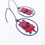 Sturt Desert Pea Earrings - Image 3