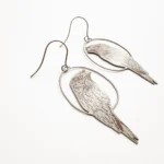 Tawny Frogmouth Earrings - Image 3